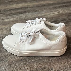 Cole Haan White Low-Top Leather Sneakers